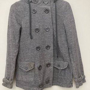 Variegated gray jacket